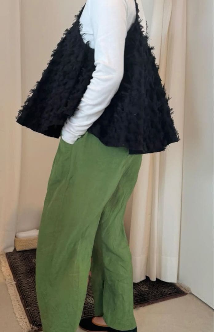 ≪ ito fukuoka ≫ FUSA kyami ブラック　試着のみ