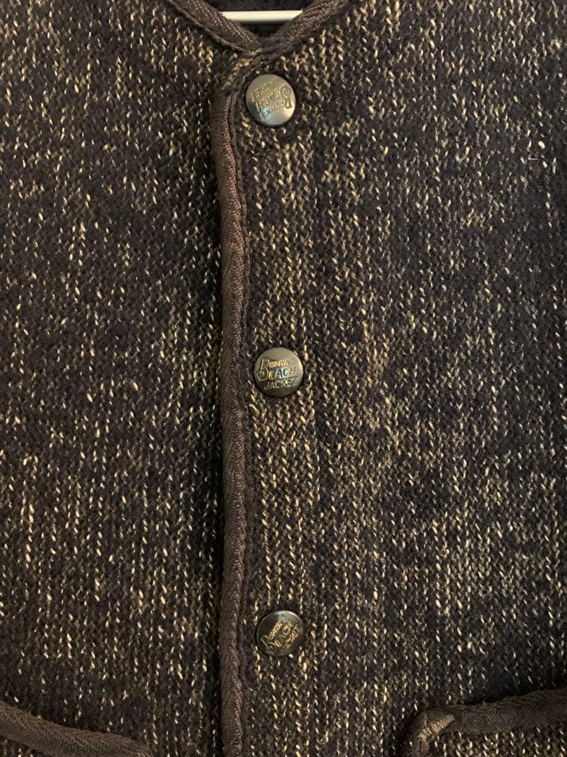 50s ヴィンテージ ブラウンズビーチベスト サイズ44 50年代