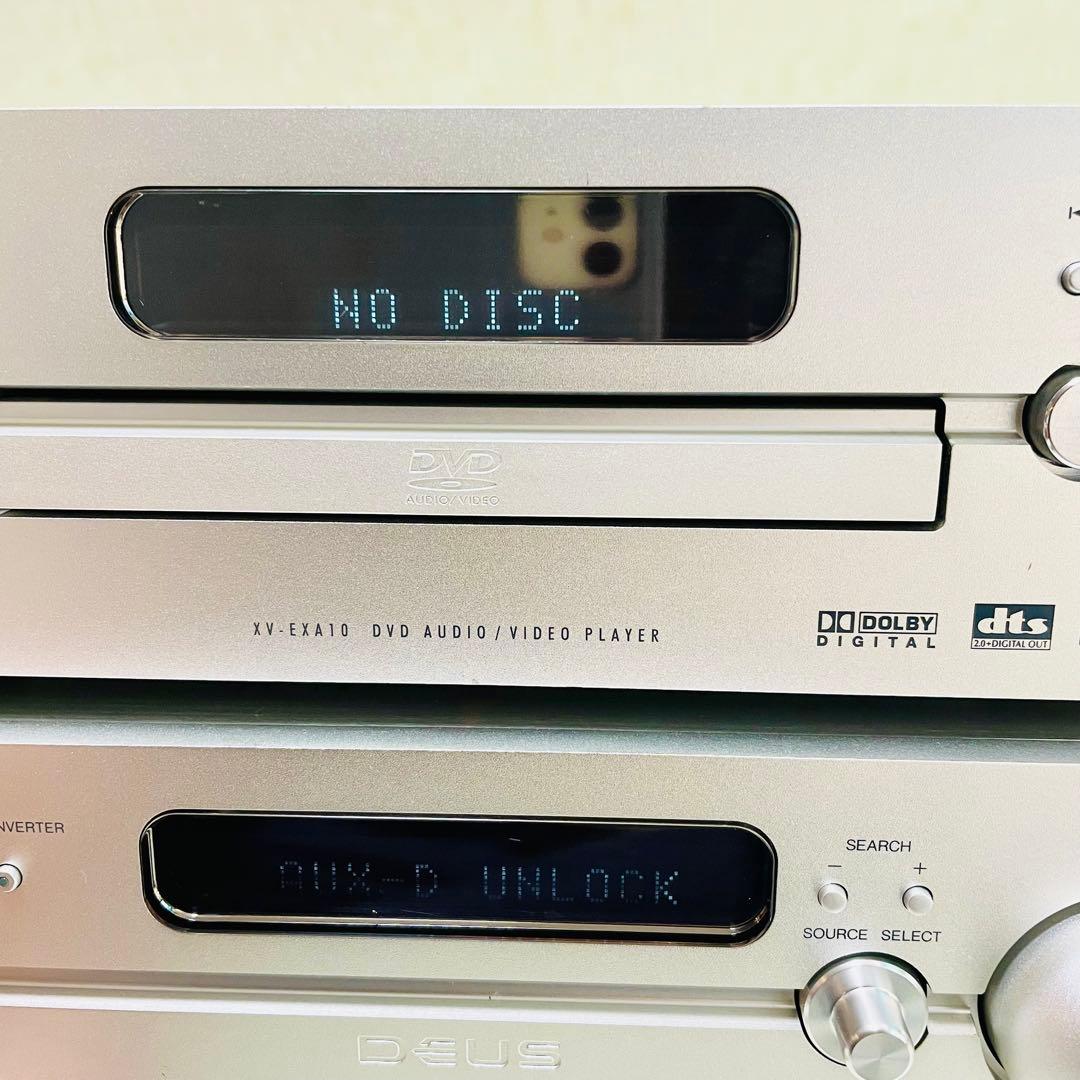 VICTOR xv-exa10 ウッドコーンスピーカー　ビクター　コンポ　cd