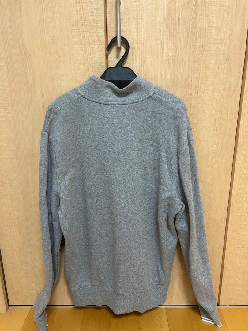 FRED PERRY ブラック ハーフジップ トレーナー　L