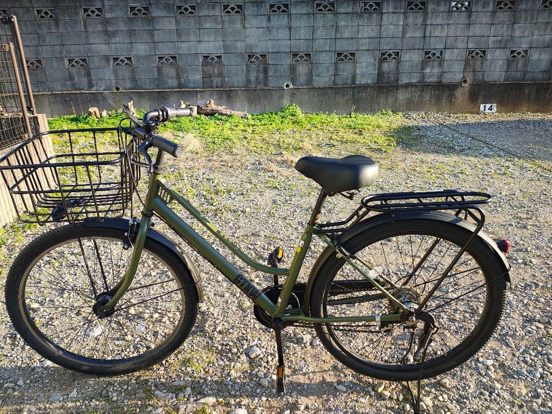 27インチのシティサイクルです。 購入してから約5ヶ月で