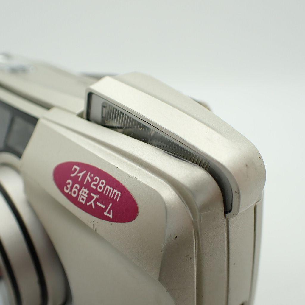 【撮影可能訳アリ品】OLYMPUS μ-Ⅲ WIDE 100 新品電池付き