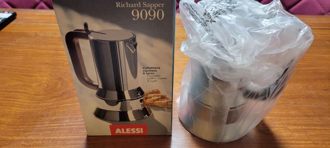 ALessi Richard Sapper 9090 エスプレッソメーカー