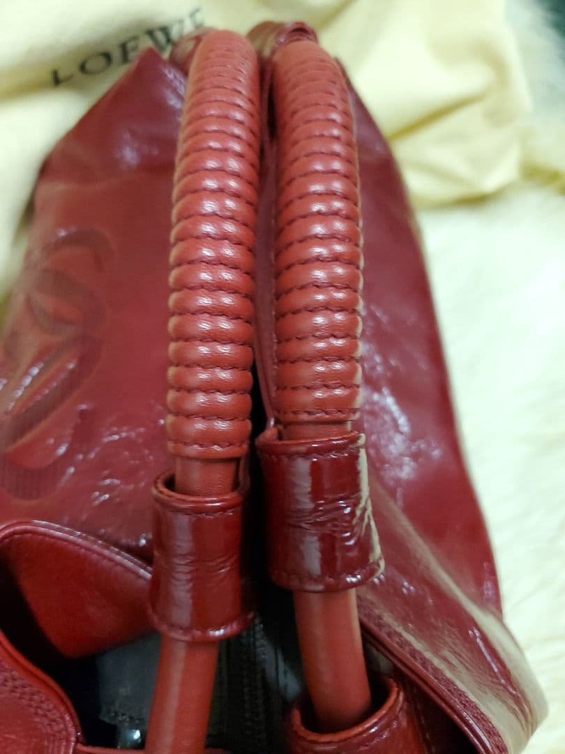 ★専用★LOEWE ロエベ　レッド ハンドバッグ