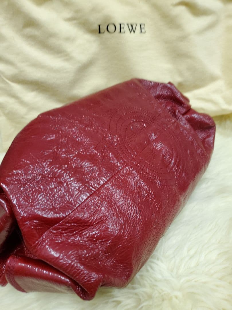 ★専用★LOEWE ロエベ　レッド ハンドバッグ