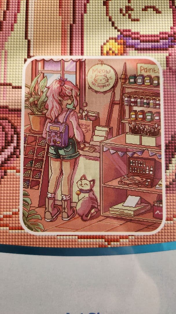 DAC ダイヤモンドアートキット「Art Shop」