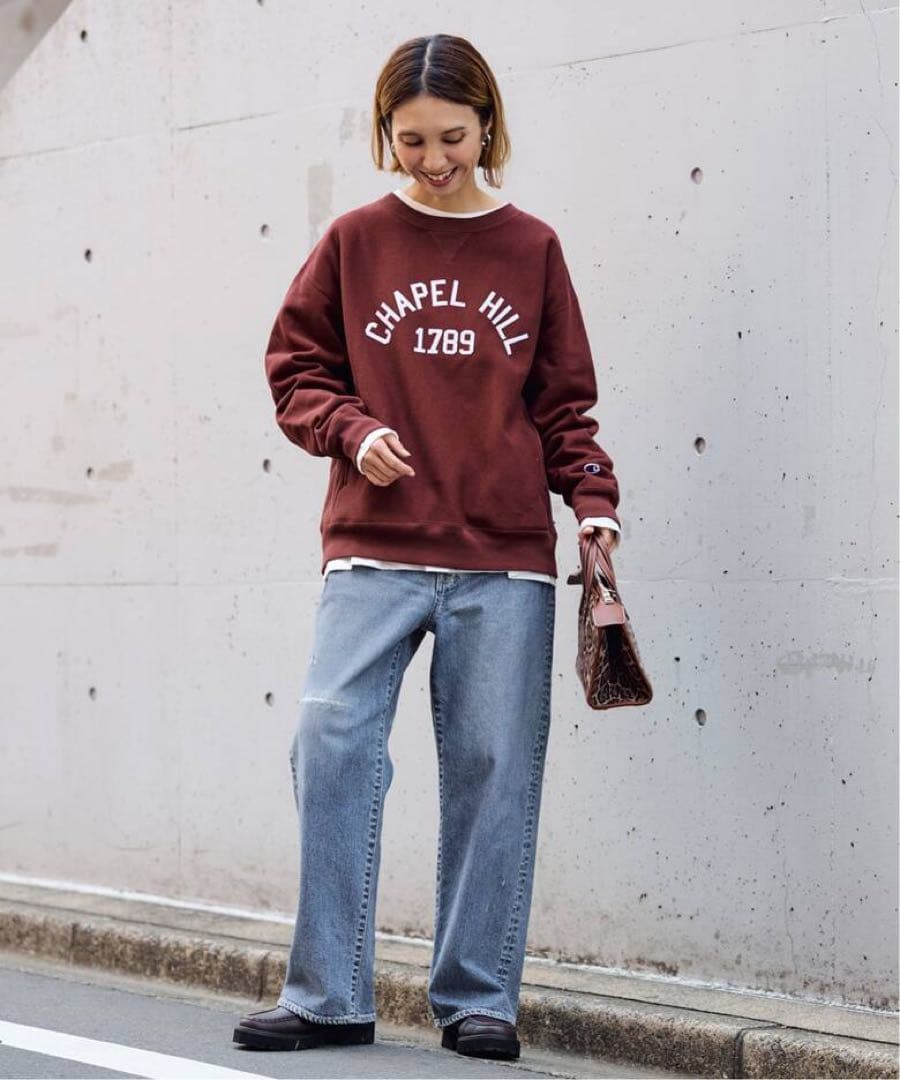 週末限定定価価格！！FRAMeWORK Champion 別注スウェット