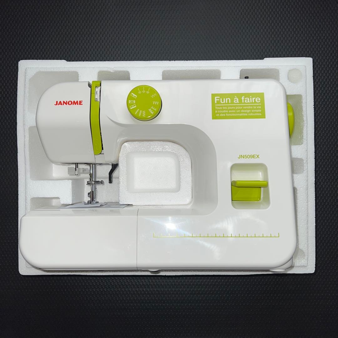 【未使用】　ジャノメ　電動ミシンJN509EX