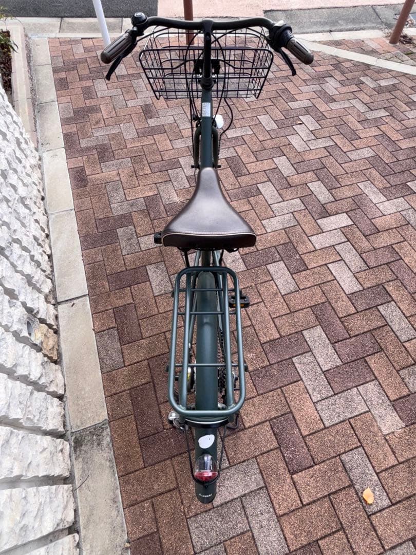 [26インチ]あさひ ボールドライン(マットオリーブ)※ 大阪府吹田市お渡し希望