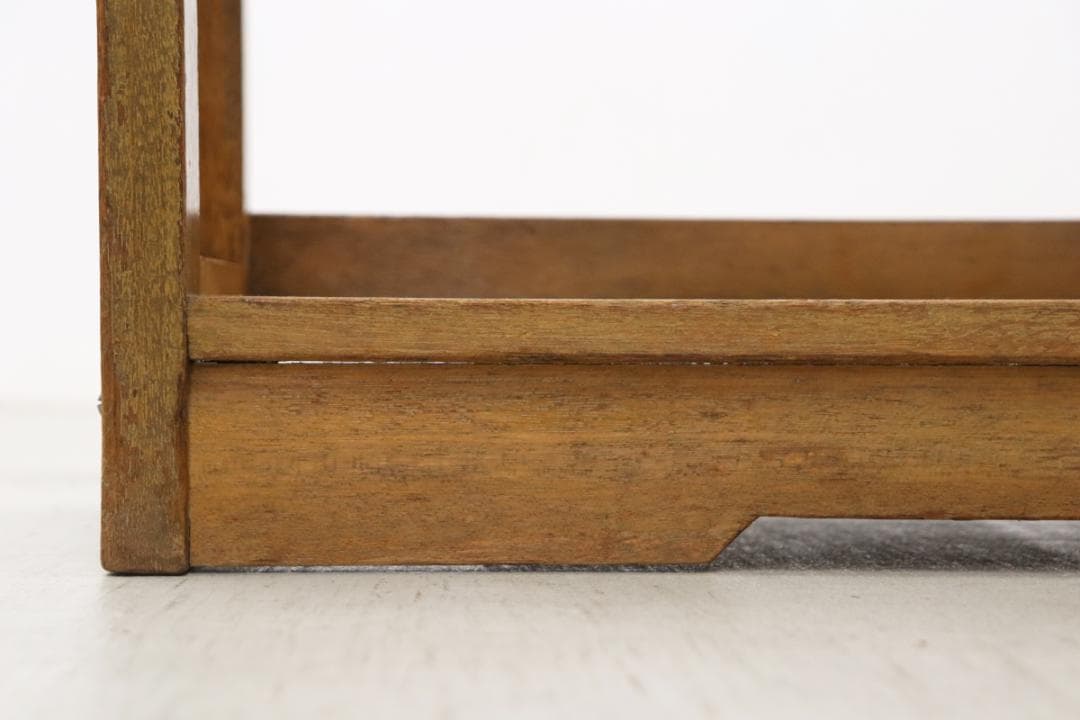 レトロ ラワン材 本棚 シェルフ 飾り棚 ラック 書庫 収納 ヴィンテ ージ