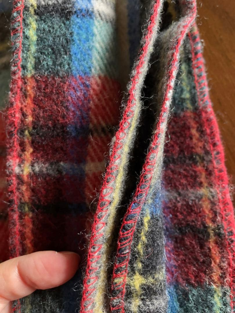 【美品】ルーマニア製 ROMANOEXPORT ヴィンテージトラベリングラグ