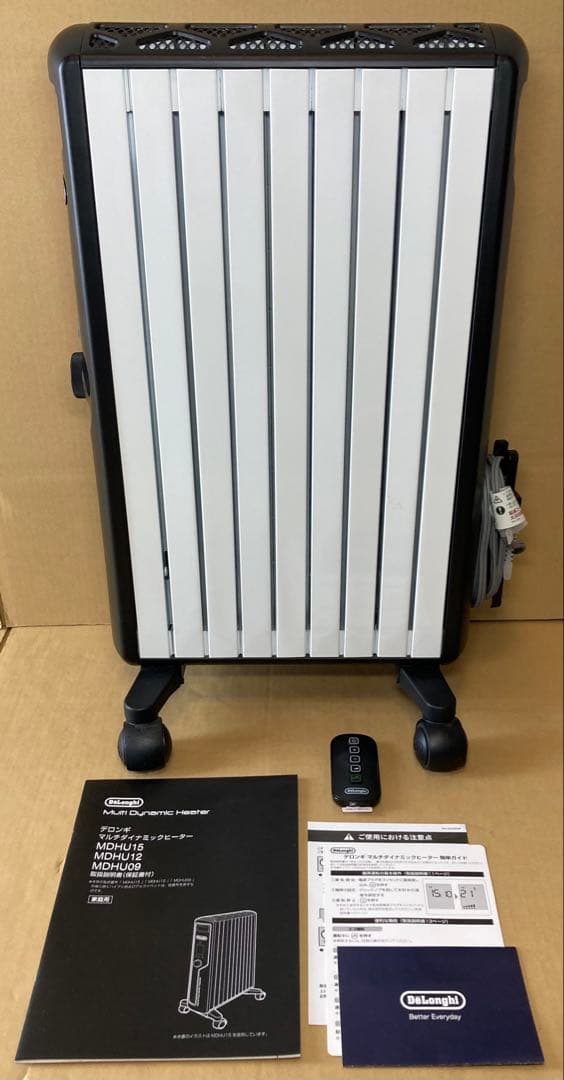 DeLonghi デロンギ オイルヒーター 8-10畳用MDHU12-BK