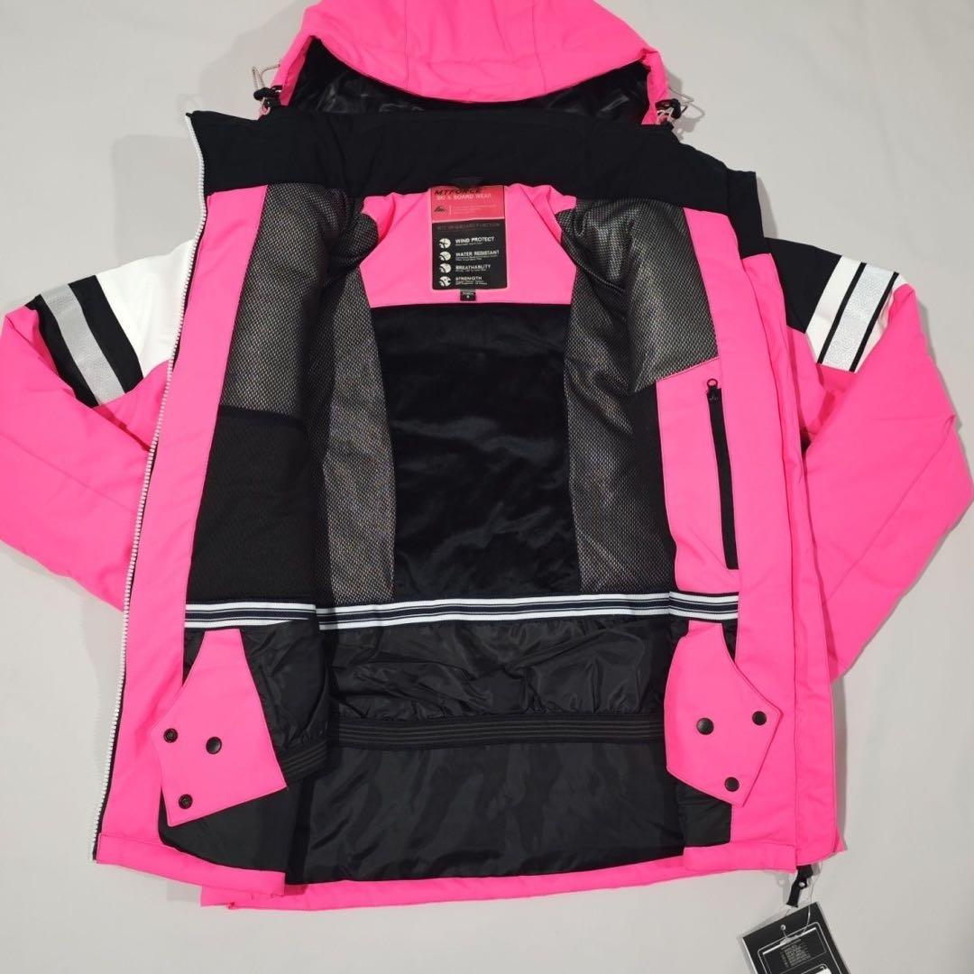 MTFORCE スキーウェア フード付き ピンク