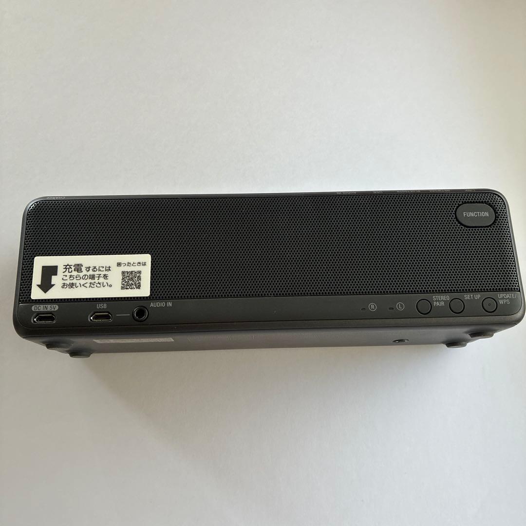 SONY SRS-HG10 ワイヤレスポータブルスピーカー　グレイッシュブラック
