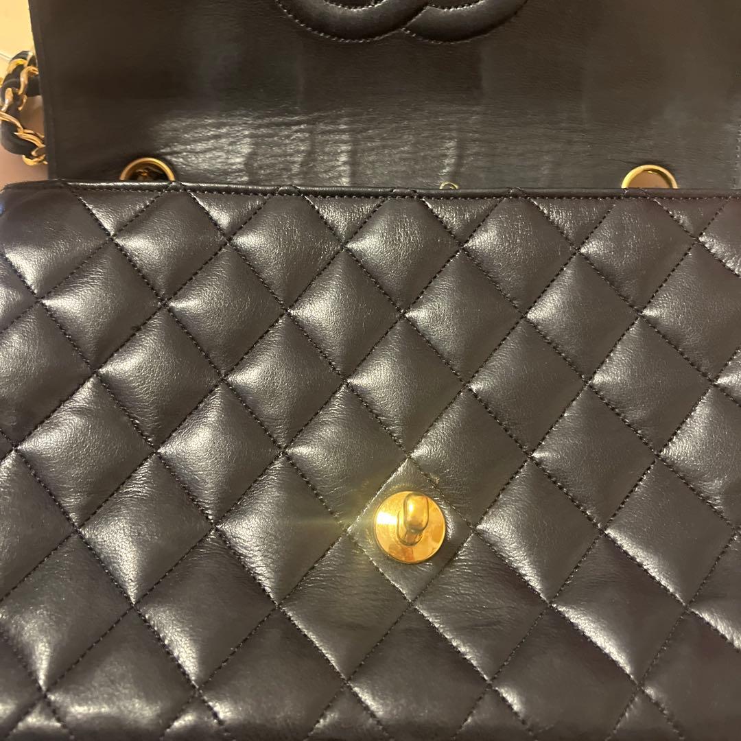 れ*ん様 CHANEL マトラッセ　ラムスキン　シングルチェーン　ゴールド　0番