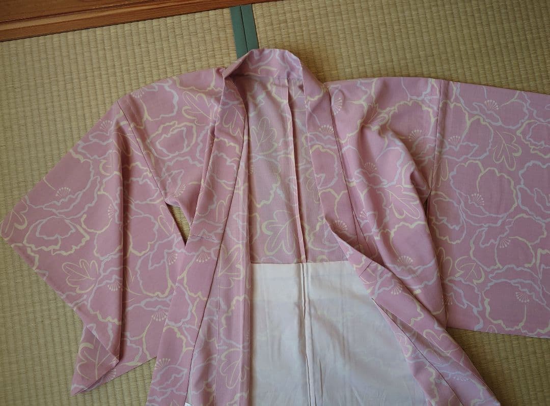 古今 セオアルファ浴衣 ピンク系