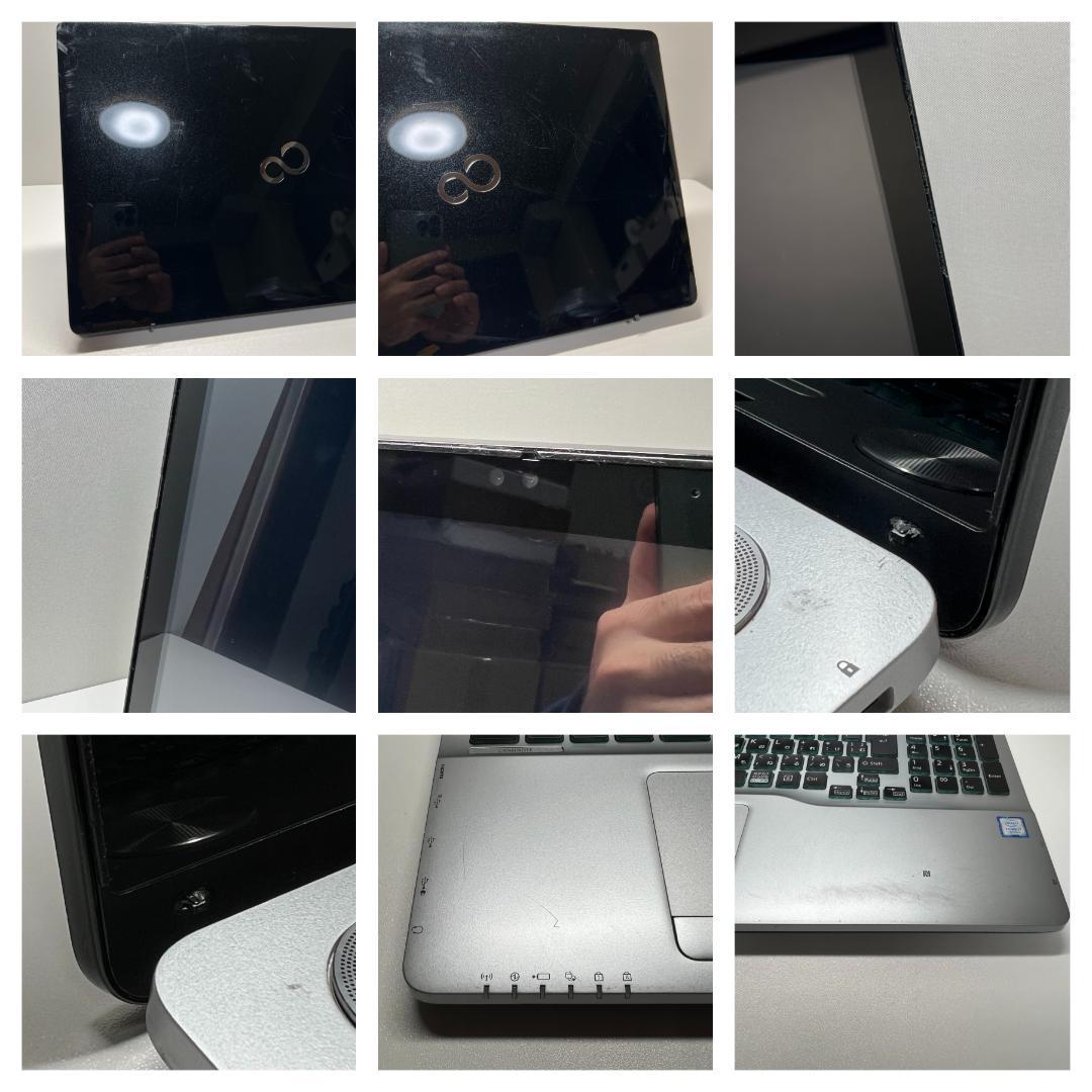 富士通 ノートパソコン Corei7 4K タッチパネル SSD 2017