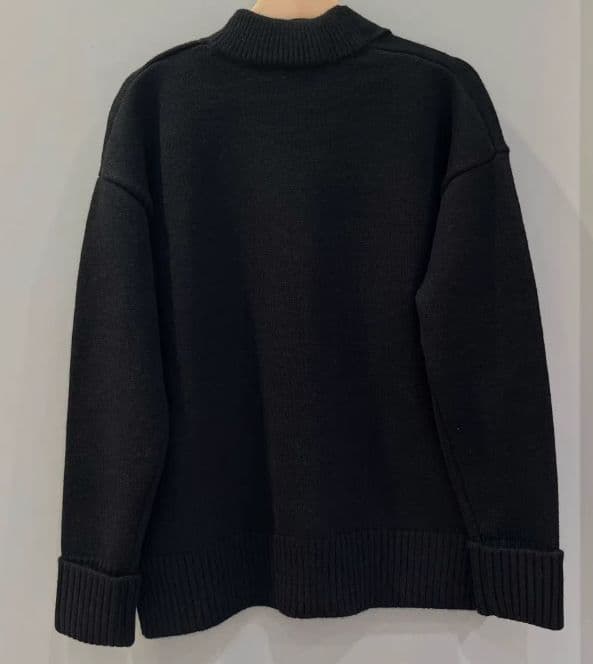 AMI PARIS 黒 ニットセーター ハート 男女兼用