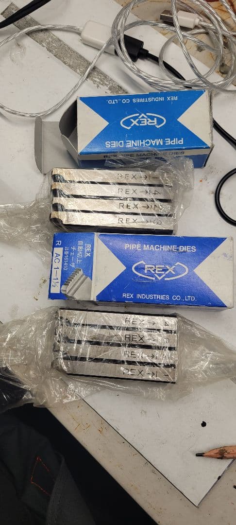 その他 REX PIPE MACHINE DIES  25A-40A 15A-20A