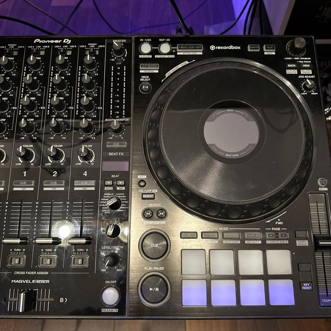 PioneerDJDDJ-1000DJコントローラー中古本体のみ／一部動作難あり