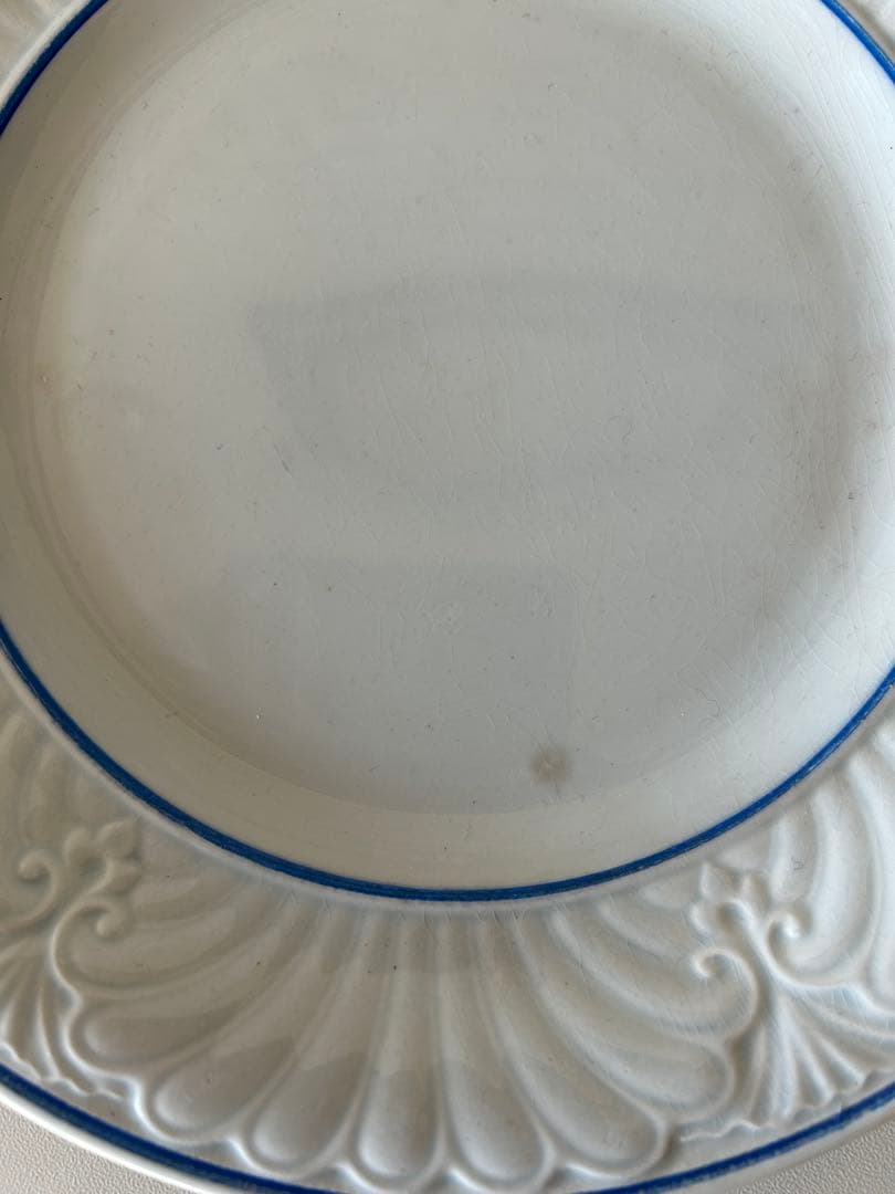 クレイユ エ モントロー　Creil et Montereau レリーフ皿