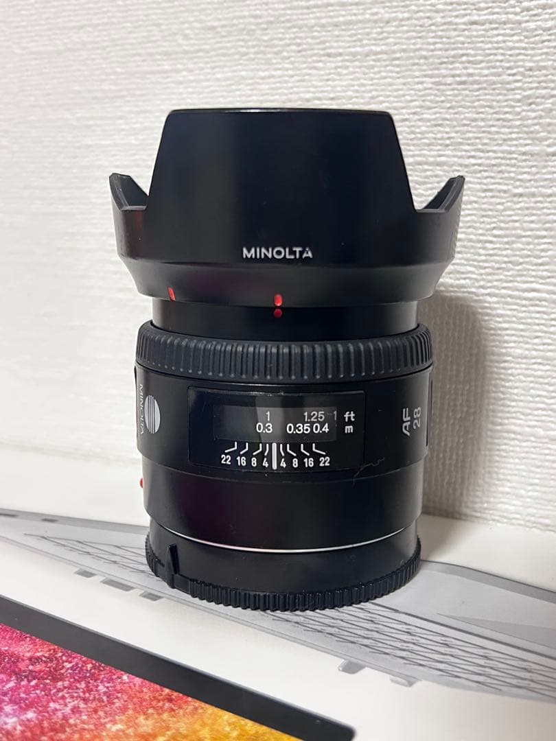 MINOLTA AF 28mm f2 New 単焦点