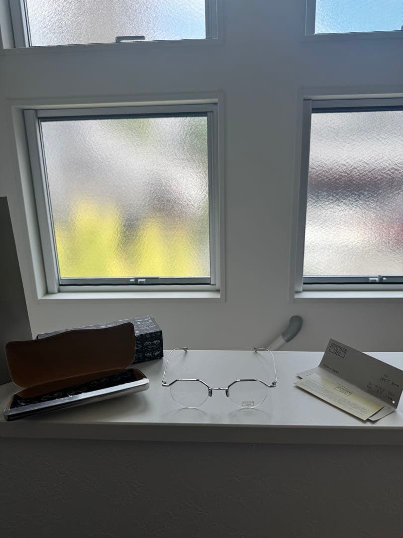 【新品】eyevan7285 185 col.800 シルバー