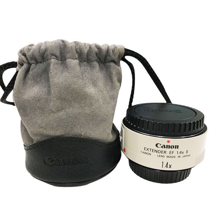 Canon カメラ レンズ EXTENDER EF 1.4×Ⅱ ポーチ付き