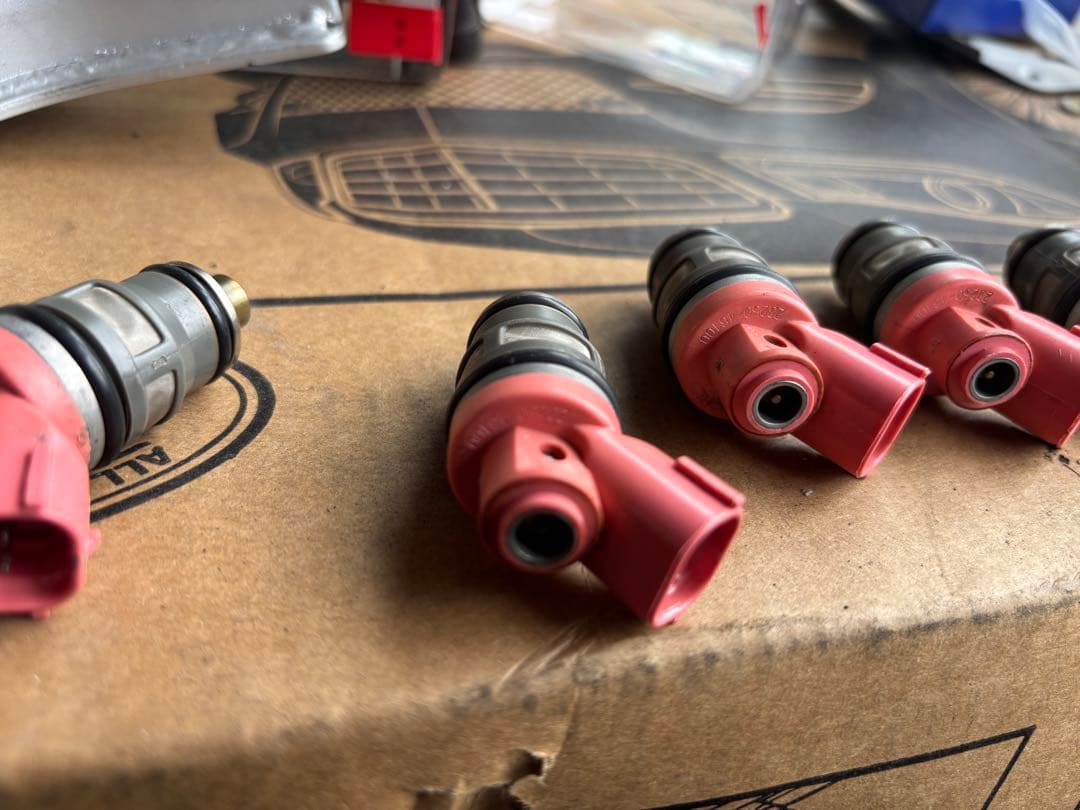 JZA80 SUPRA RZ 後期　5千km 純正インジェクターSET