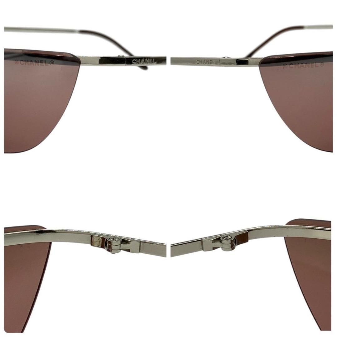 CHANEL シャネル サングラス アイウェア リムレス　ココマーク ケース付
