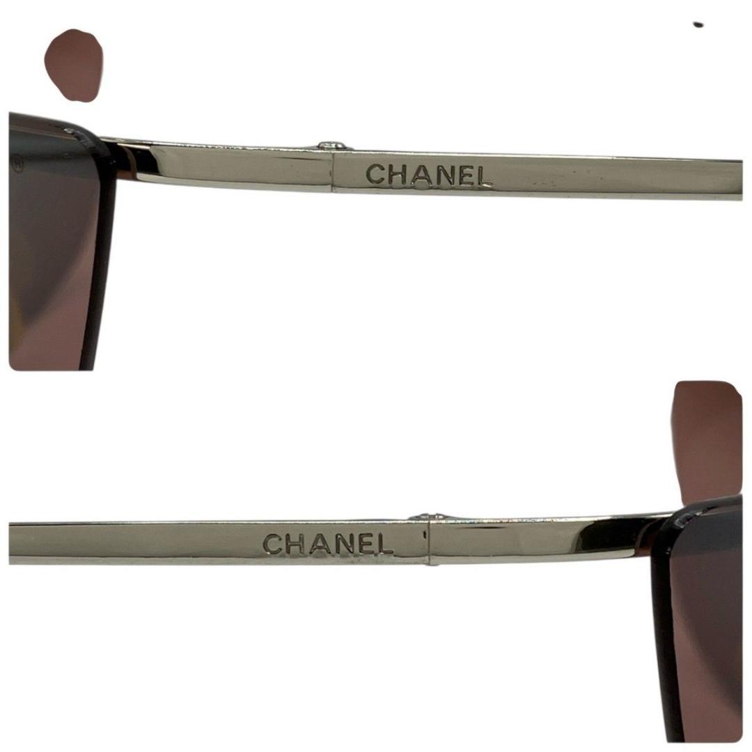 CHANEL シャネル サングラス アイウェア リムレス　ココマーク ケース付