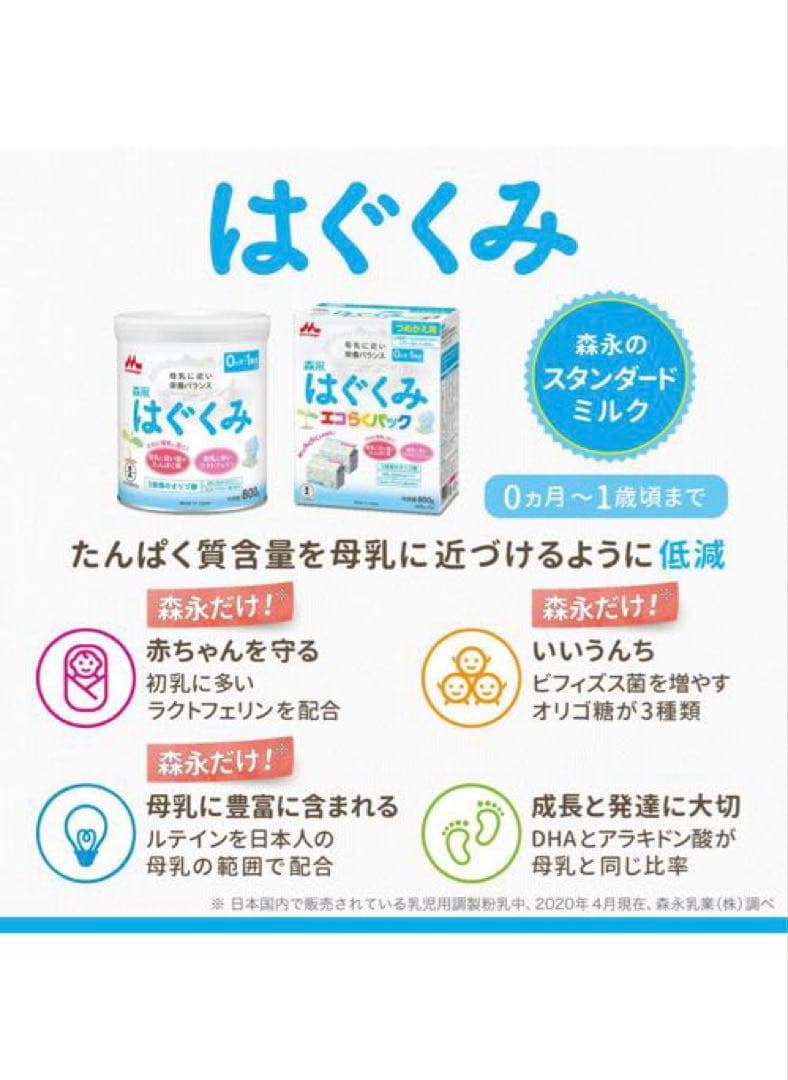 はぐくみ エコらくパック　400g 15袋