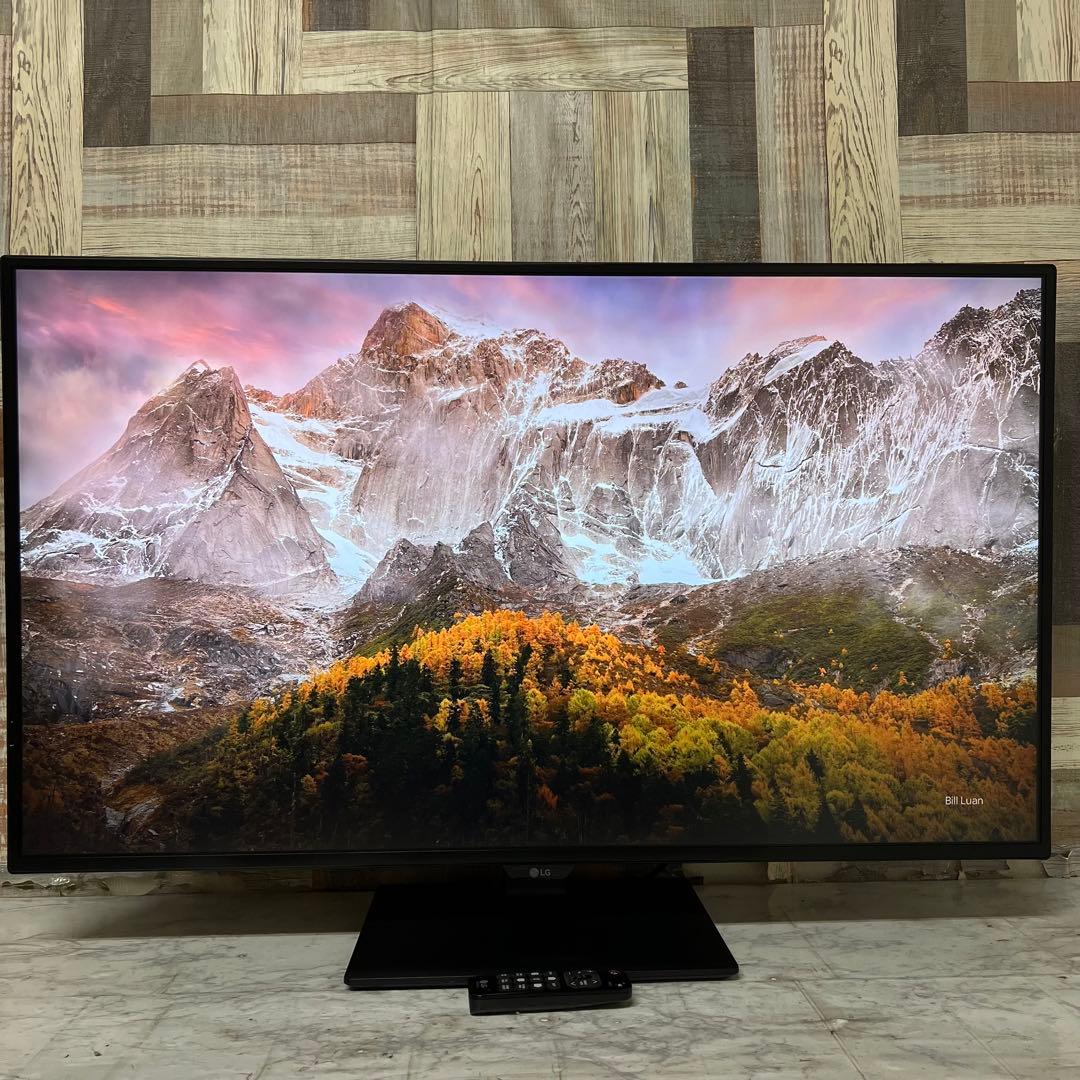 即日受渡❣️全国送料込LG43型4Kモニター 4画面ディスプレイゲームに最適