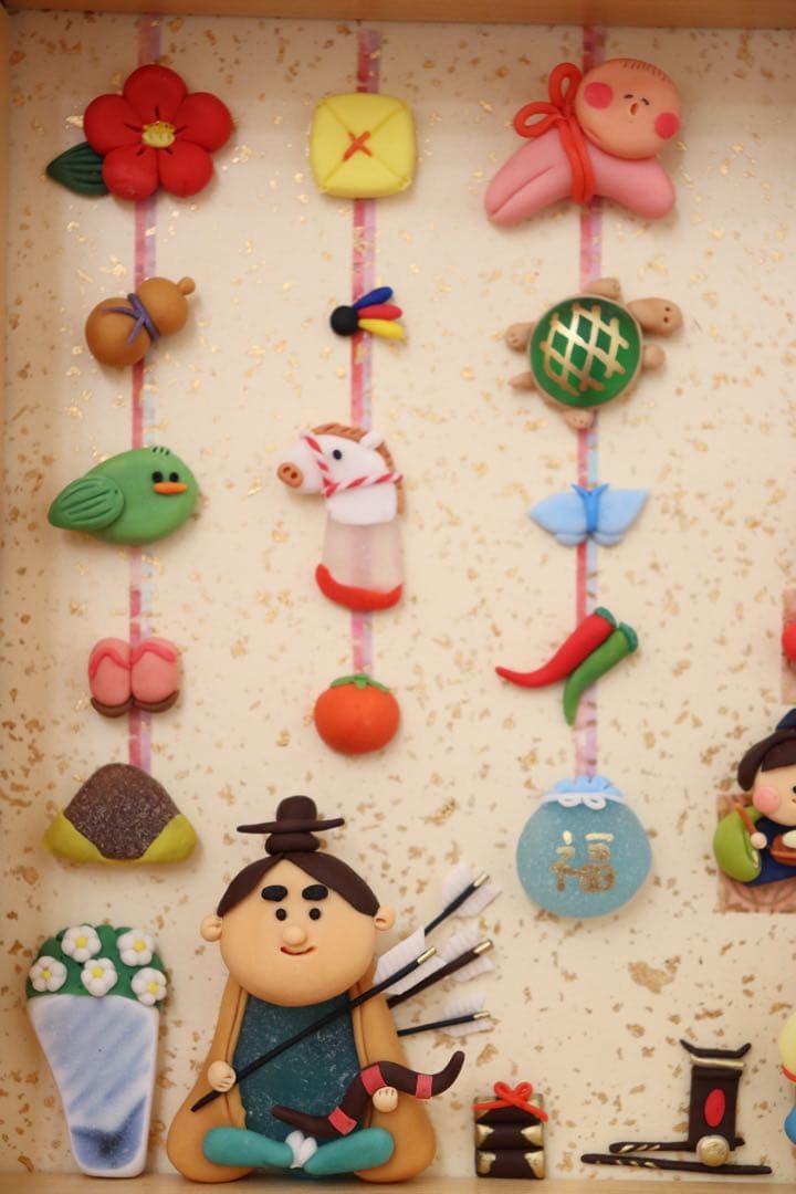 原品限り【ひな祭りだよ！全員しゅ〜ごぉ〜✨】　シーグラスアート