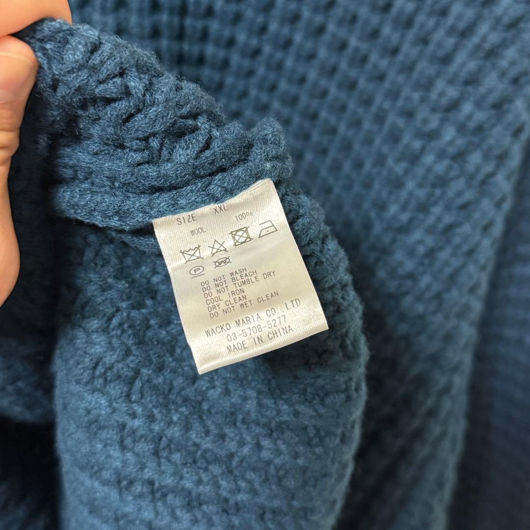 トップス WACKOMARIA WAFFLE KNIT SWEATER