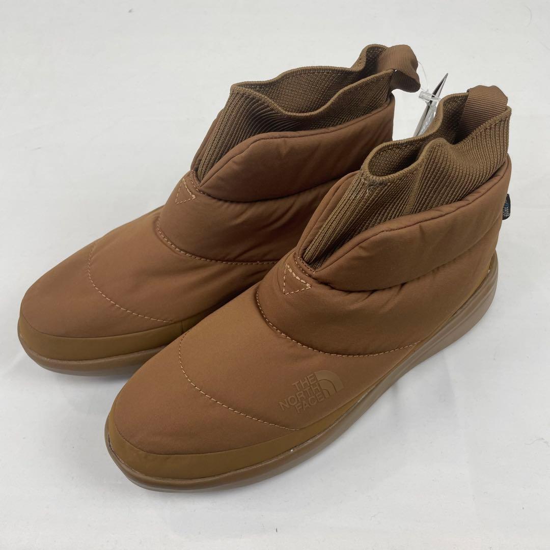 新品 25cm ノースフェイス ヌプシ ブーティ ウォータープルーフ ブラウン