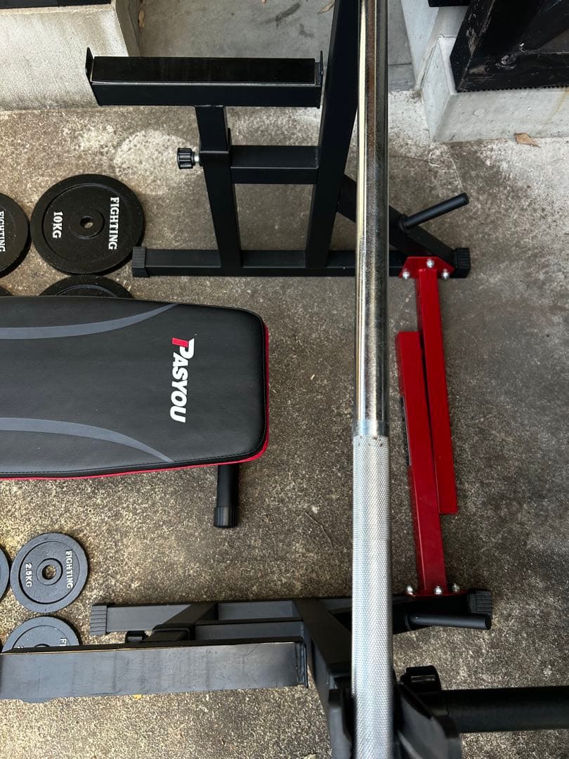 【兵庫・京都・大阪のみ引取り限定】ベンチプレスセット