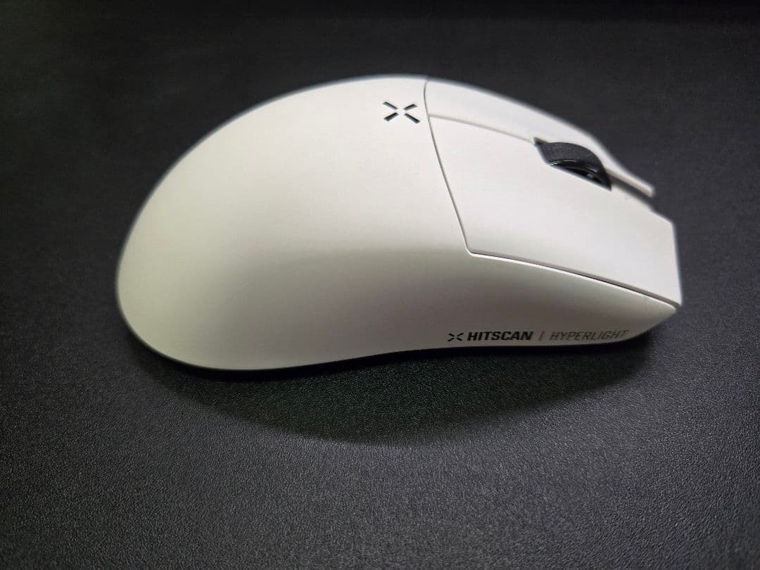 マウス・トラックボール Hitscan Hyperlight white