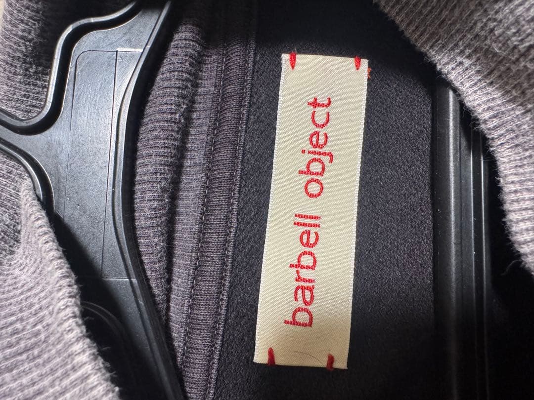 barbell object bo-04cn01 zip sweat fade」