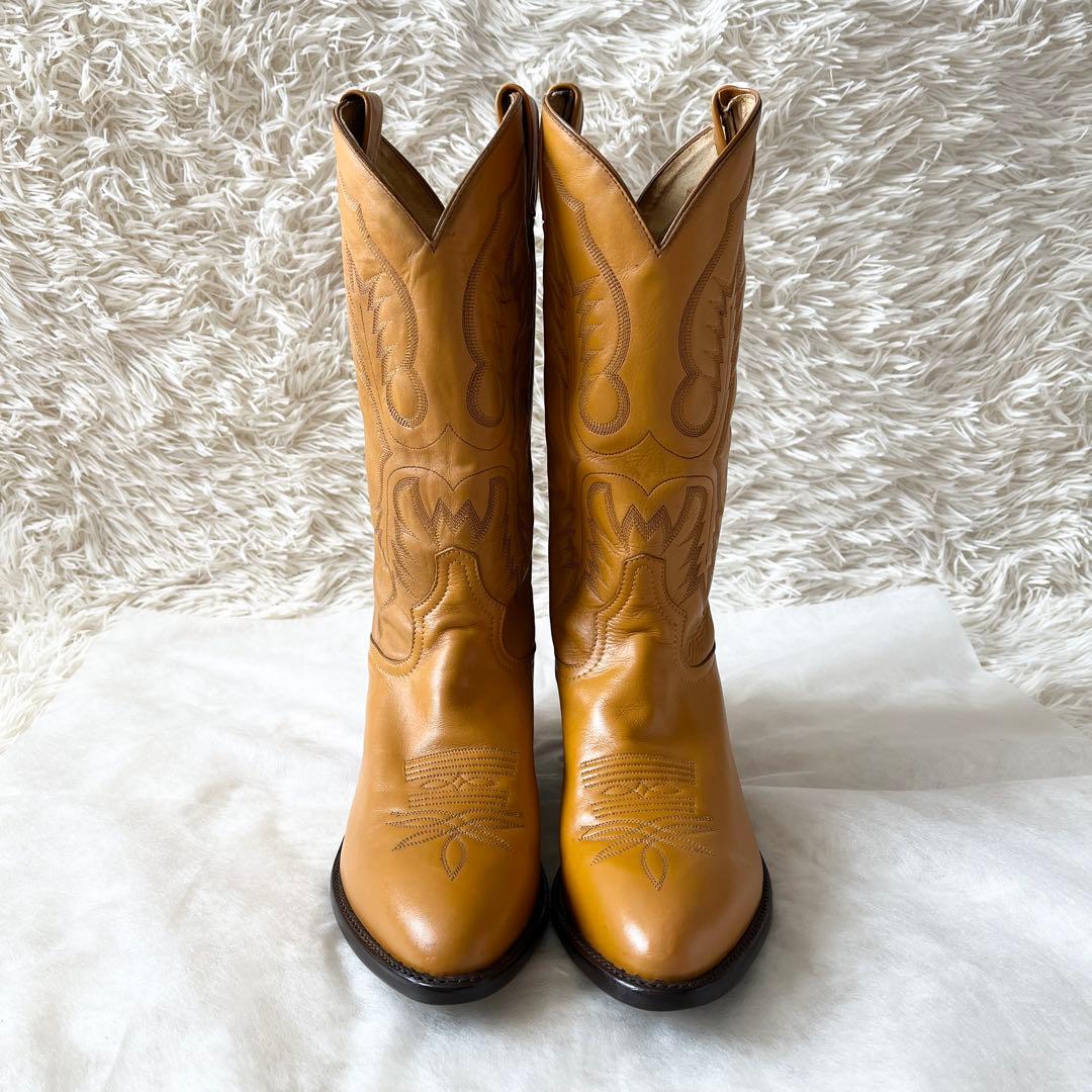 ⭐️未使用品⭐️　TonyLama　トニーラマ　ウエスタンブーツ　キャメル