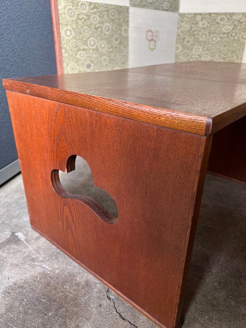 片袖机 折りたたみ文机 レトロ家具 アンティーク 時代家具