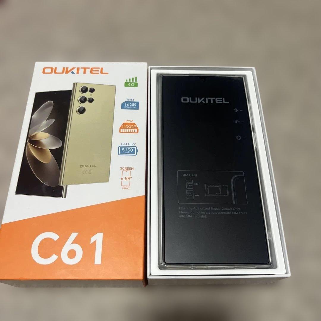 OUKITEL C61 デュアルSIM トリプルカメラ