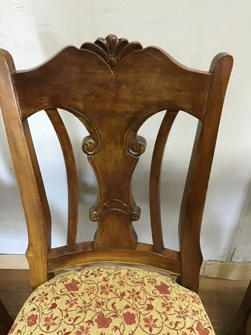 H☆管186☆イギリス☆英国☆アンティーク☆ダイニングチェアー☆4脚