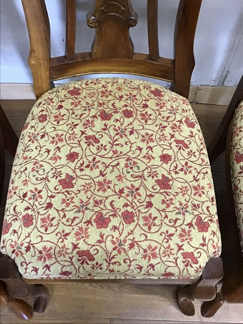 H☆管186☆イギリス☆英国☆アンティーク☆ダイニングチェアー☆4脚