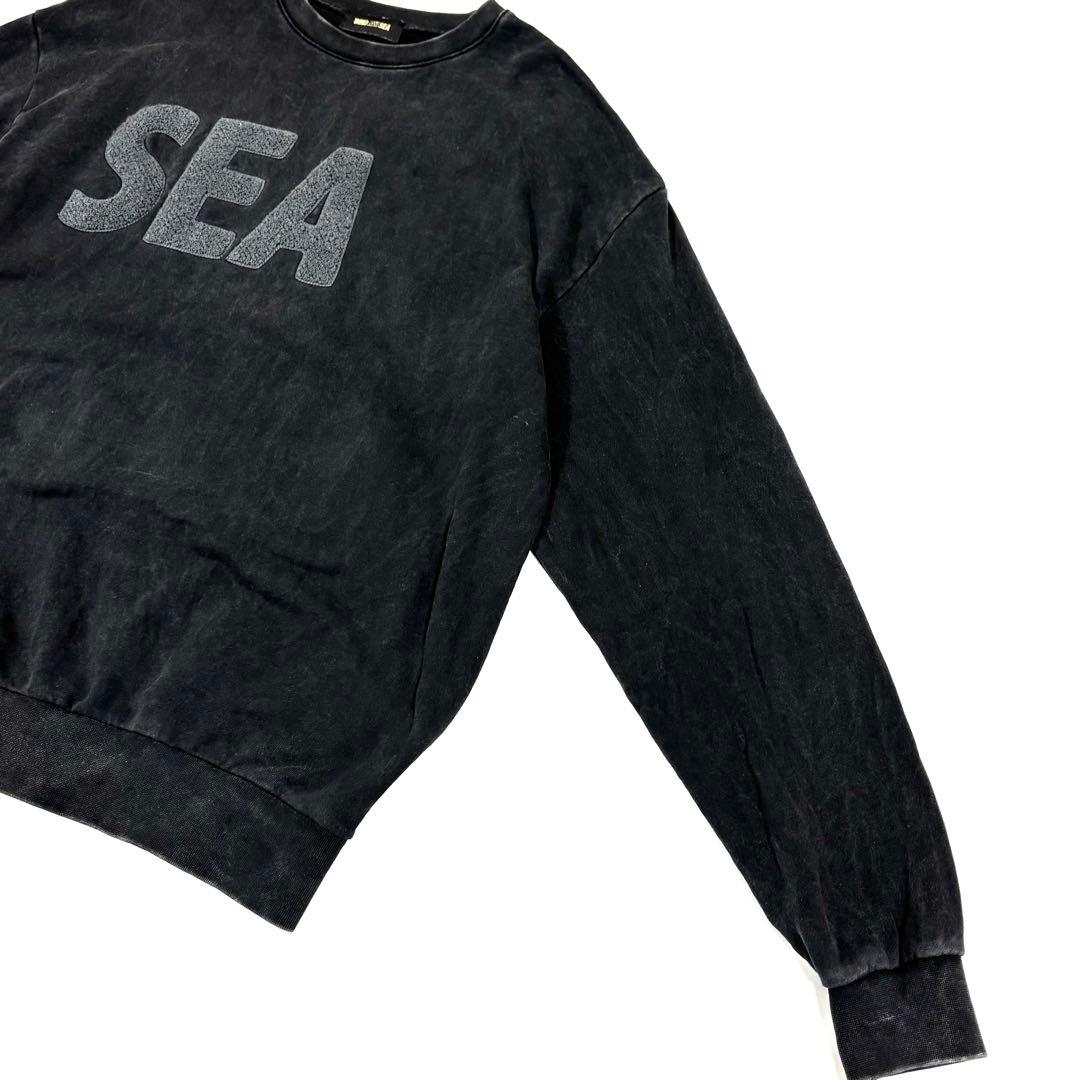 トップス Wind And Sea BLACK SULFUR CREW NECK XL