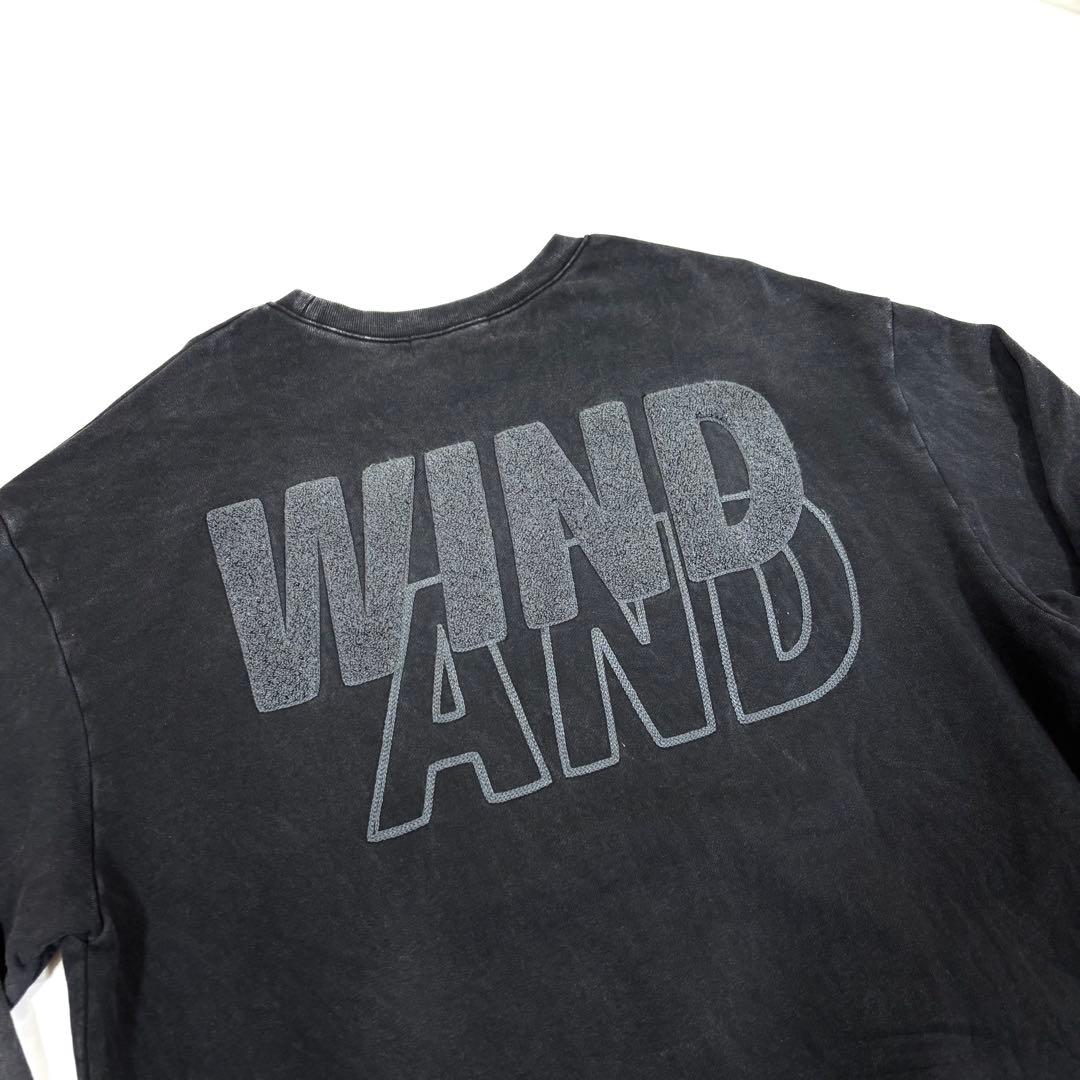 トップス Wind And Sea BLACK SULFUR CREW NECK XL