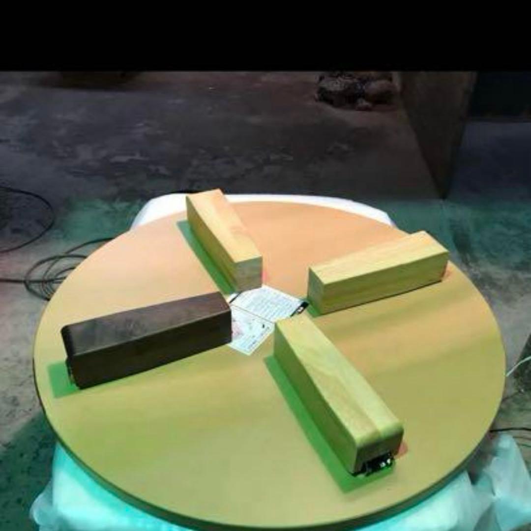 かわいいリビングテーブル折れ脚90丸日本製