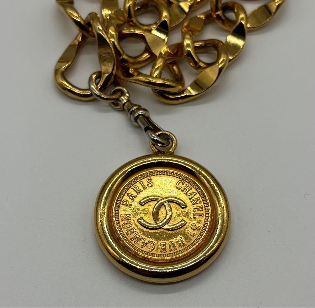 CHANEL/シャネル/ココマーク/チェーンベルト/ヴィンテージ/RUE CAM