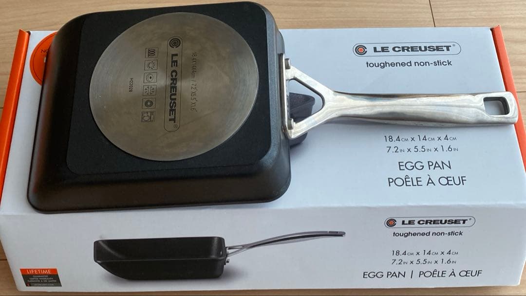 ⭐︎美品⭐︎ルクルーゼ　エッグパン