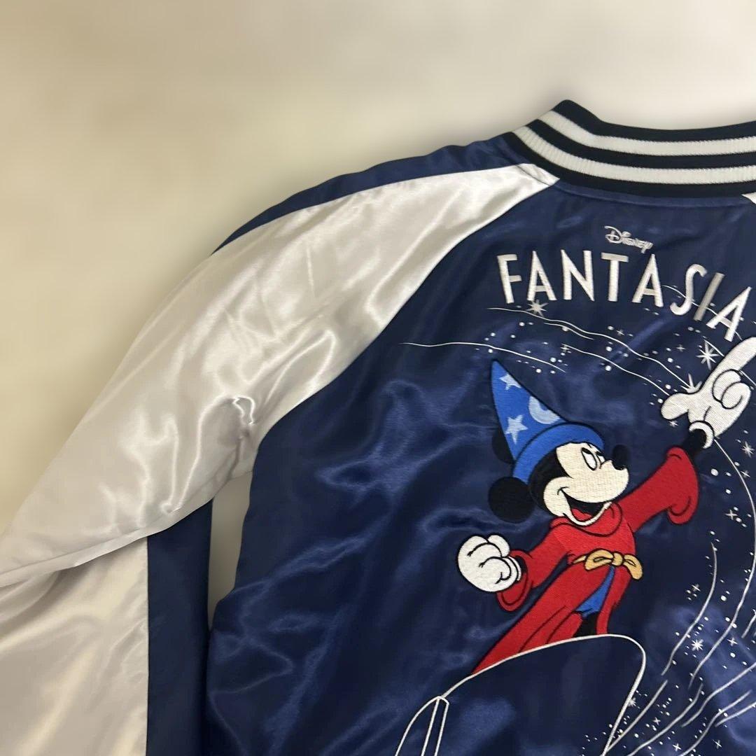 未使用　ベルメゾン×ディズニー　ミッキー ファンタジア　スカジャン　Mサイズ